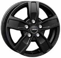 Autec Quantro 6"X15-5/118  ET60 Black Matt (1100 Kg)